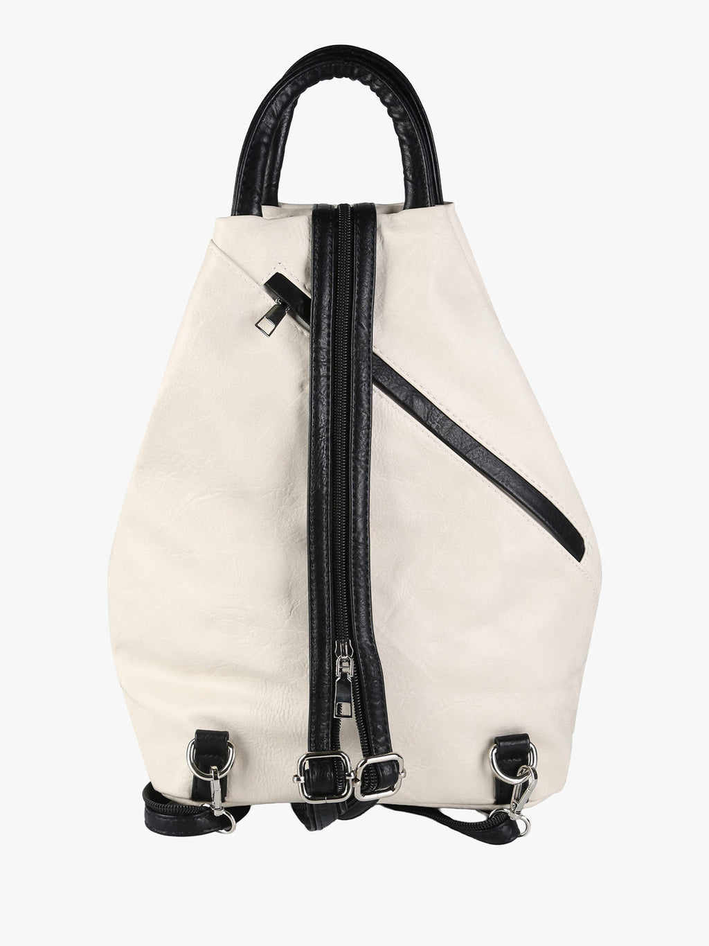 Zaino in ecopelle bicolore Solada — Acqua marina