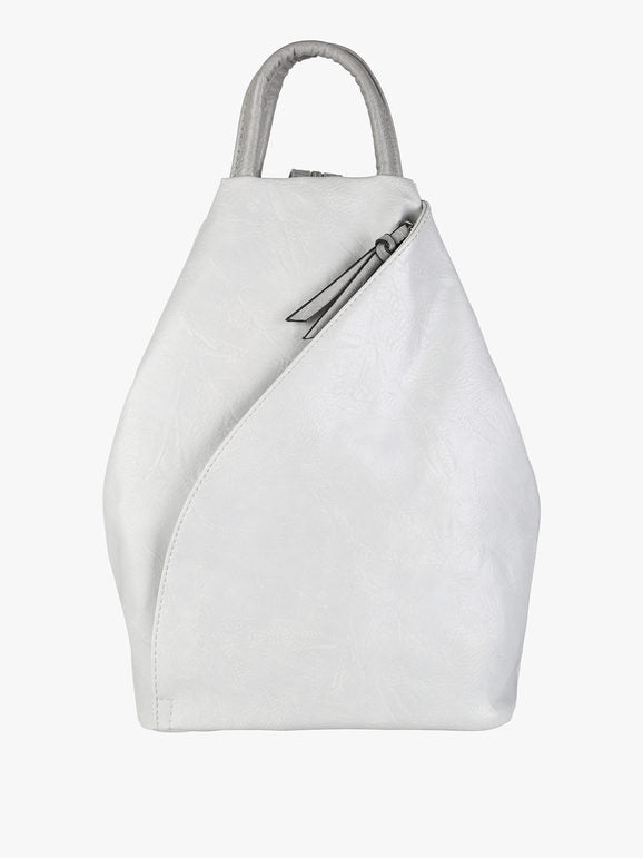 Zaino in ecopelle - grigio chiaro Solada