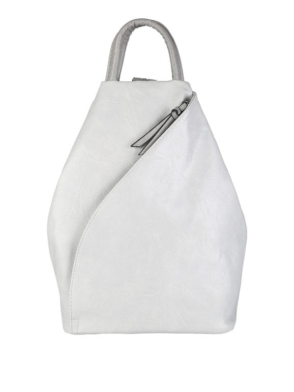 Zaino in ecopelle - grigio chiaro Solada