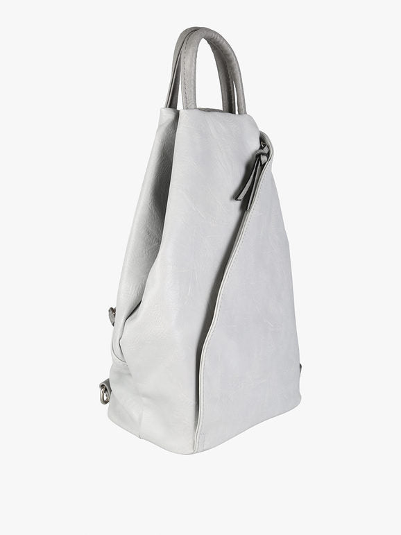 Zaino in ecopelle - grigio chiaro Solada