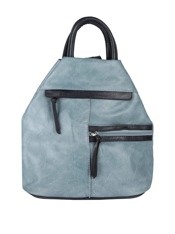 Zaino in ecopelle Solada — Jeans - immagine 4