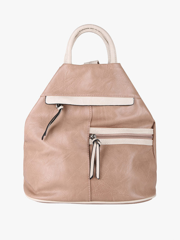 Zaino in ecopelle Solada — Rosa · Modello 2 - immagine 1