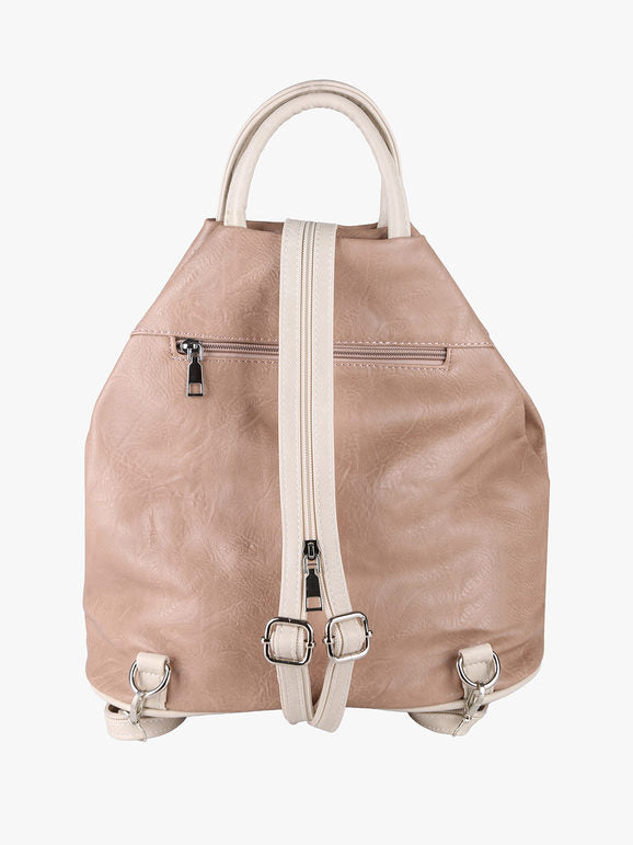 Zaino in ecopelle Solada — Rosa · Modello 2 - immagine 3