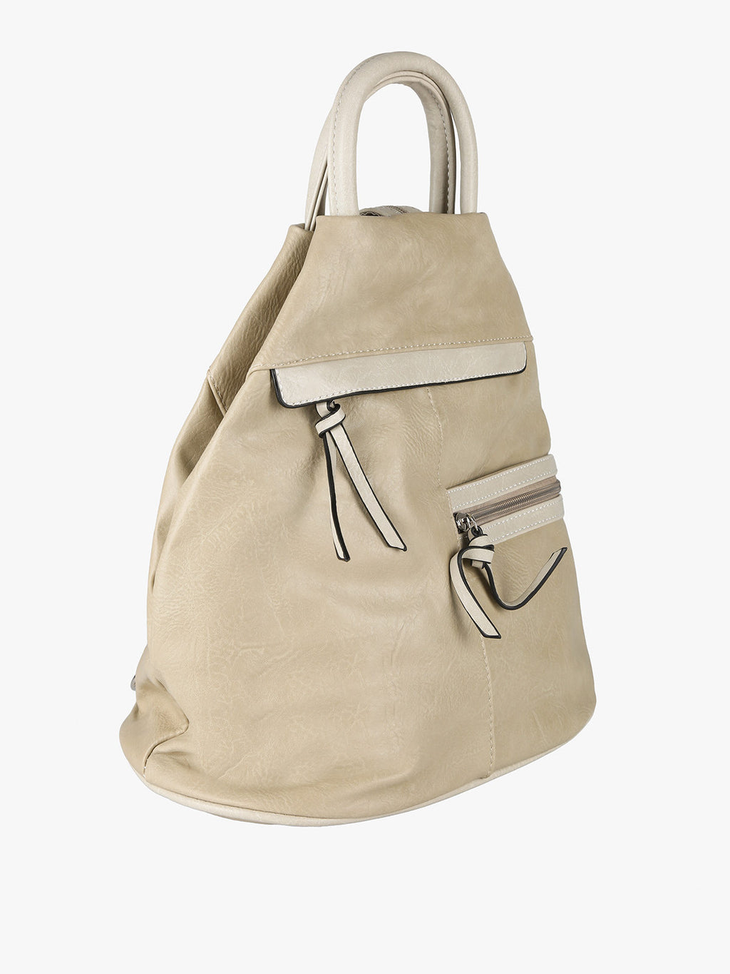 Zaino in ecopelle Solada — Taupe