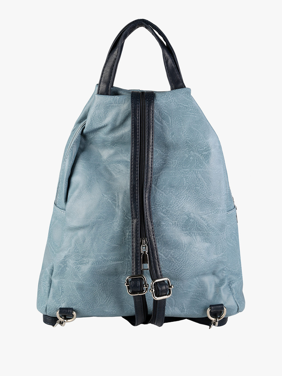 Zaino in ecopelle Solada — Azzurro