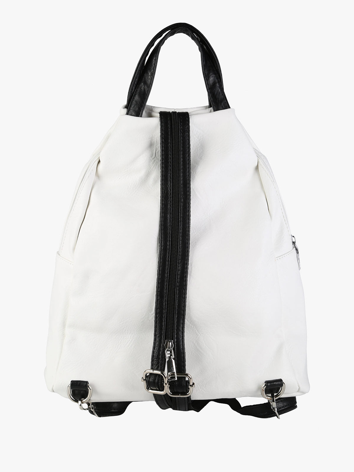 Zaino in ecopelle Solada — Bianco