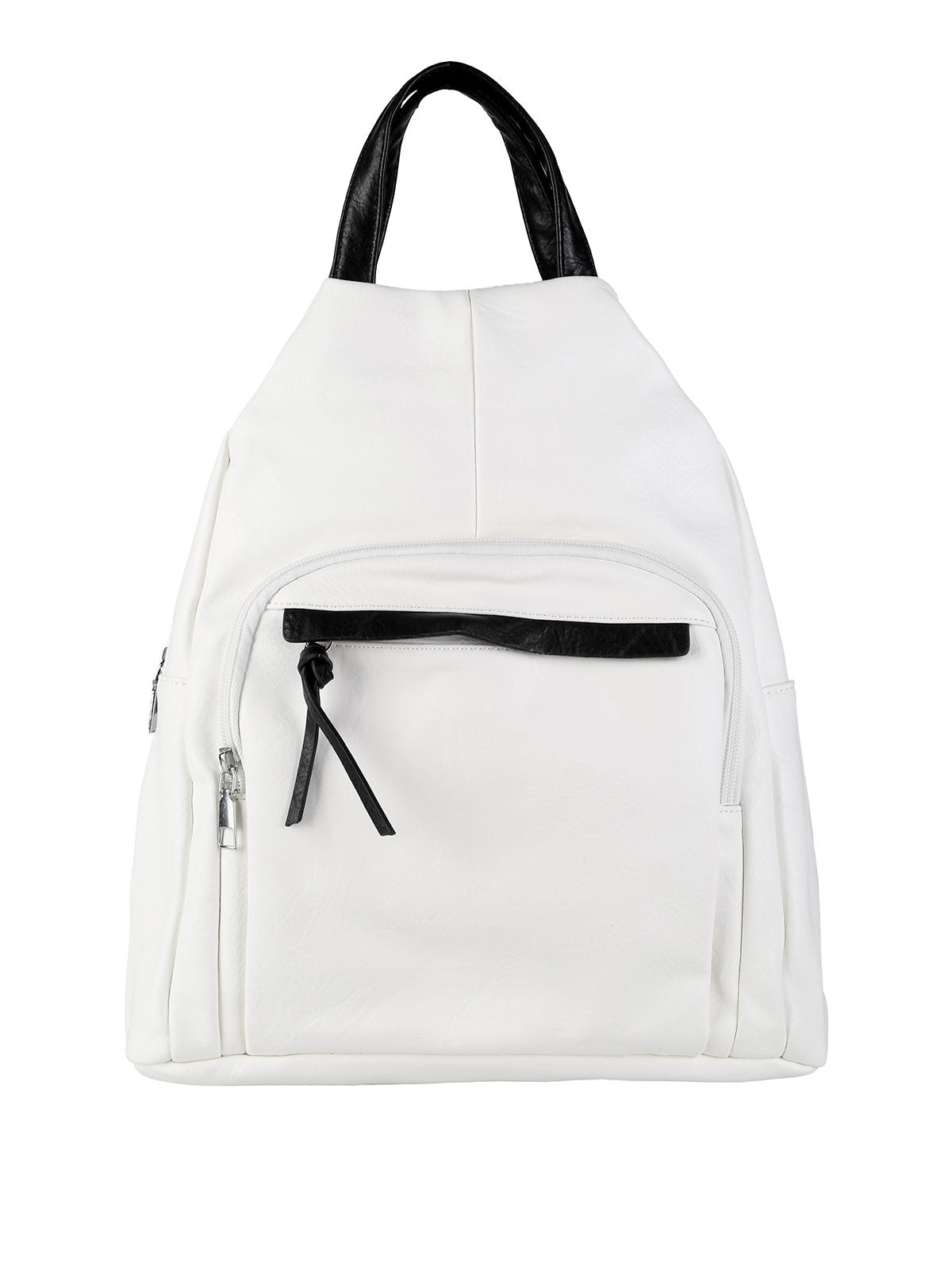 Zaino in ecopelle Solada — Bianco