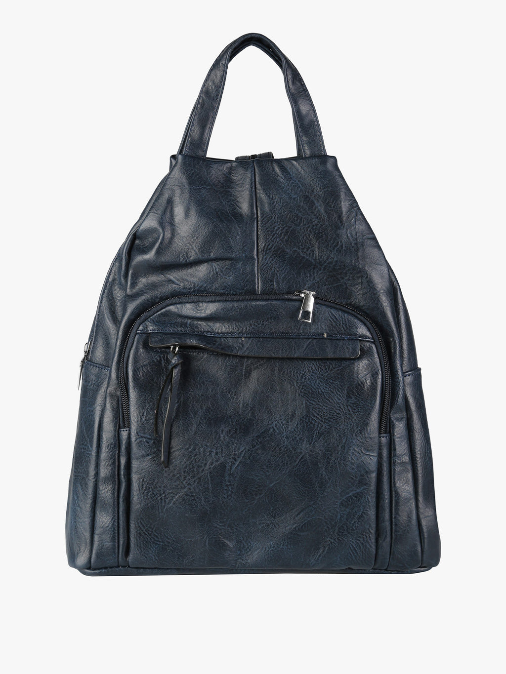 Zaino in ecopelle Solada — Blu scuro