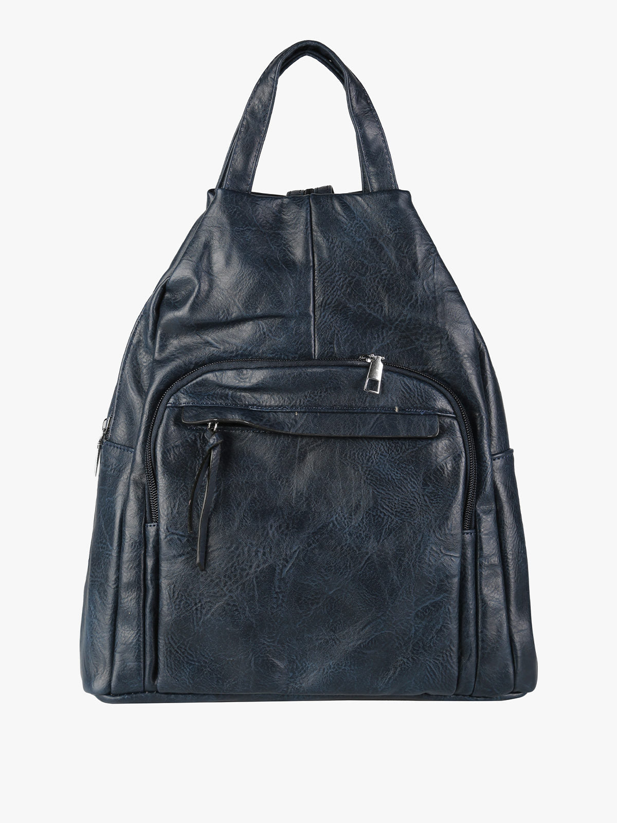 Zaino in ecopelle Solada — Blu scuro