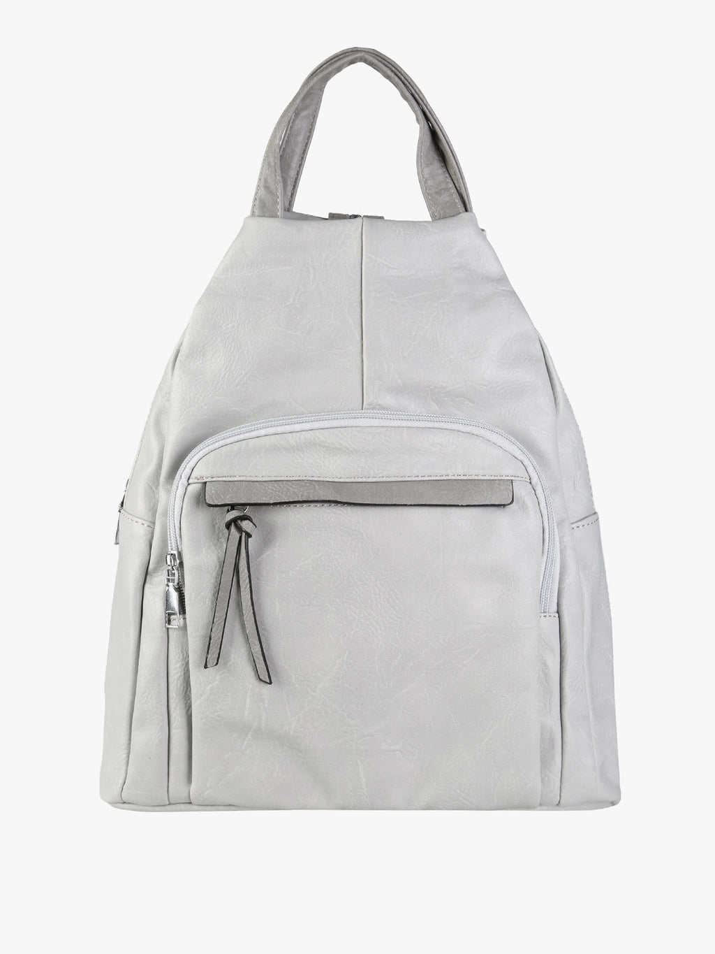 Zaino in ecopelle Solada — Grigio chiaro