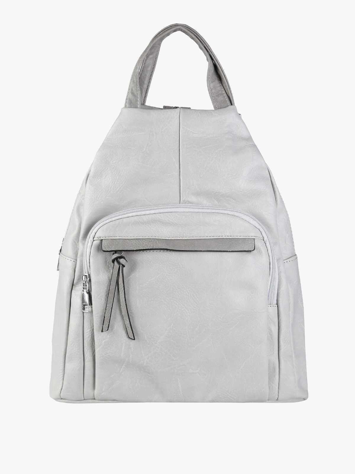 Zaino in ecopelle Solada — Grigio chiaro