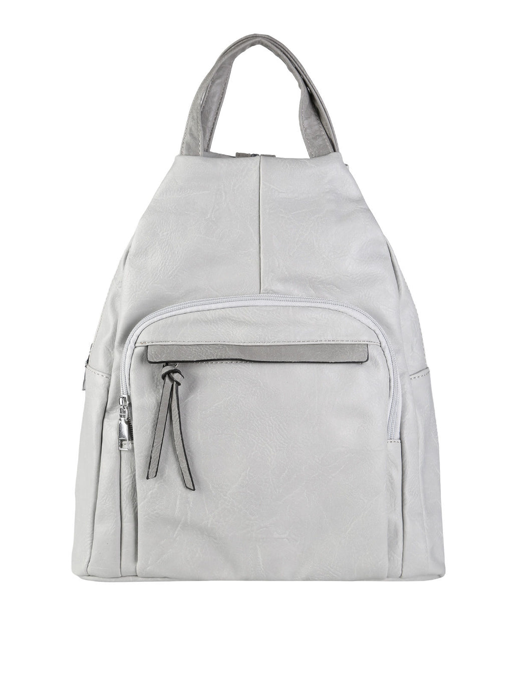 Zaino in ecopelle Solada — Grigio chiaro