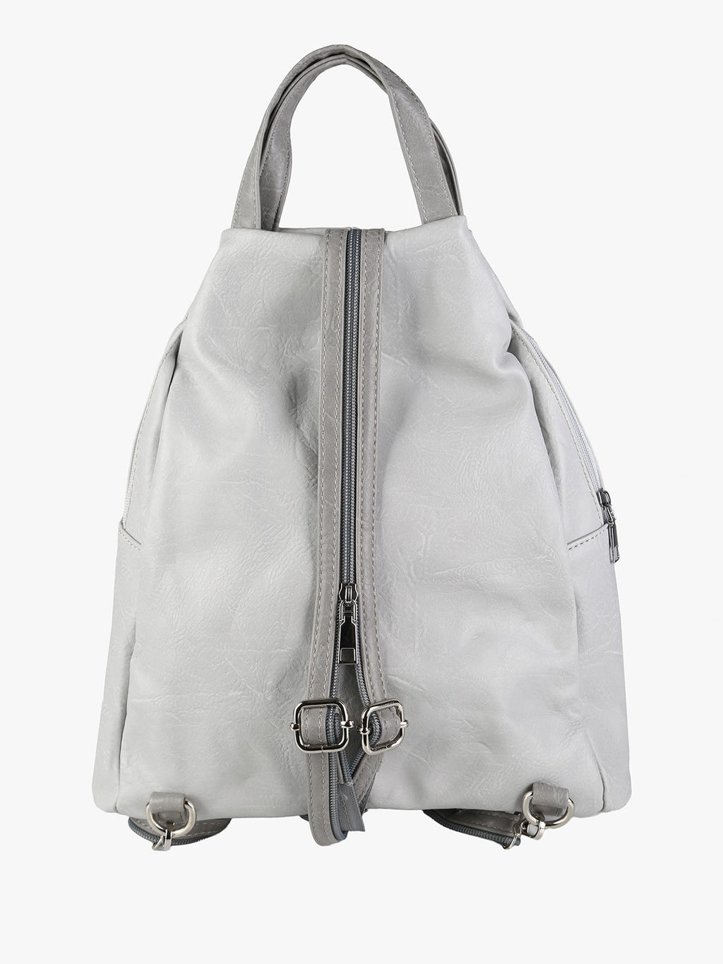 Zaino in ecopelle Solada — Grigio chiaro