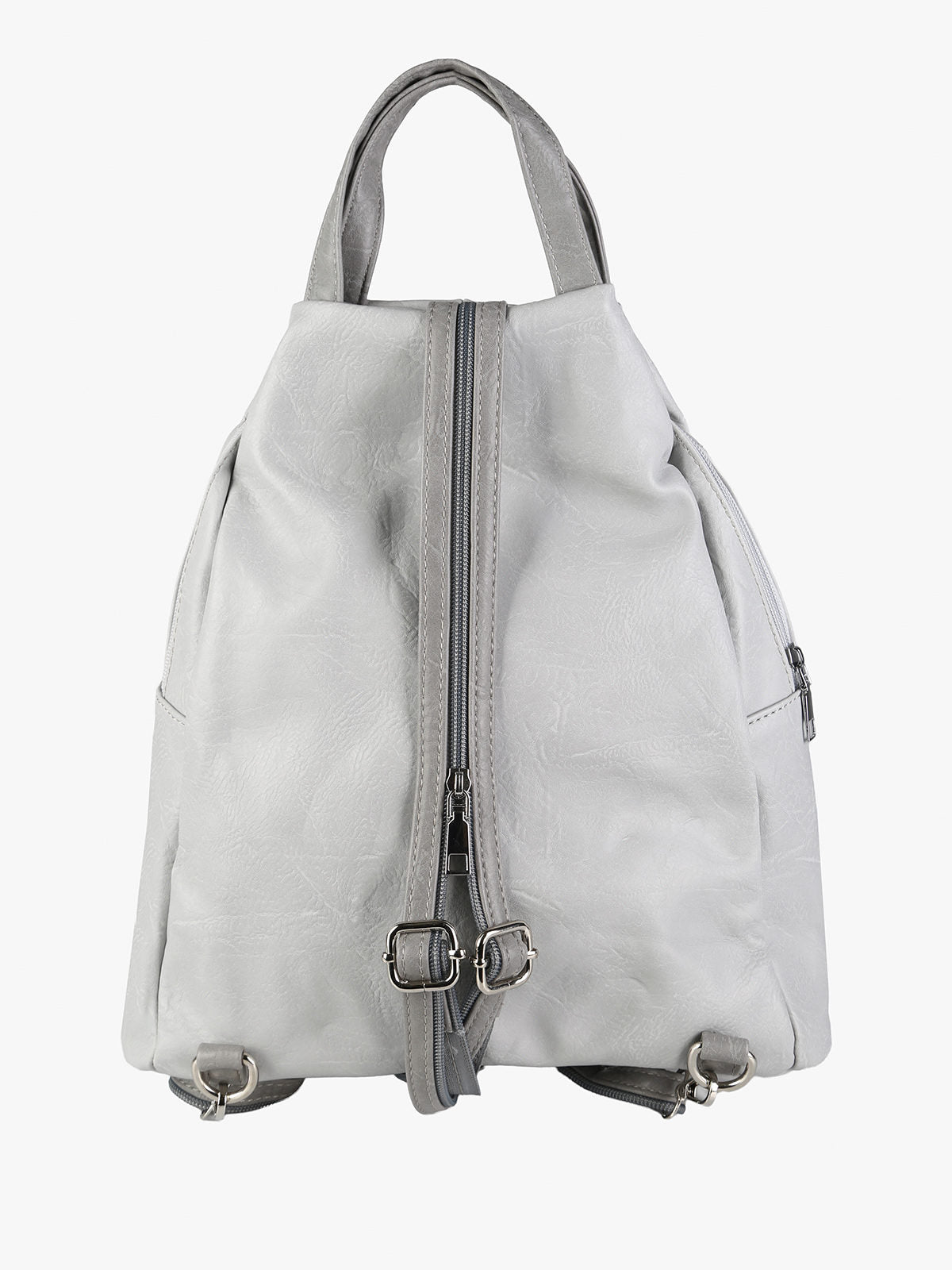 Zaino in ecopelle Solada — Grigio chiaro
