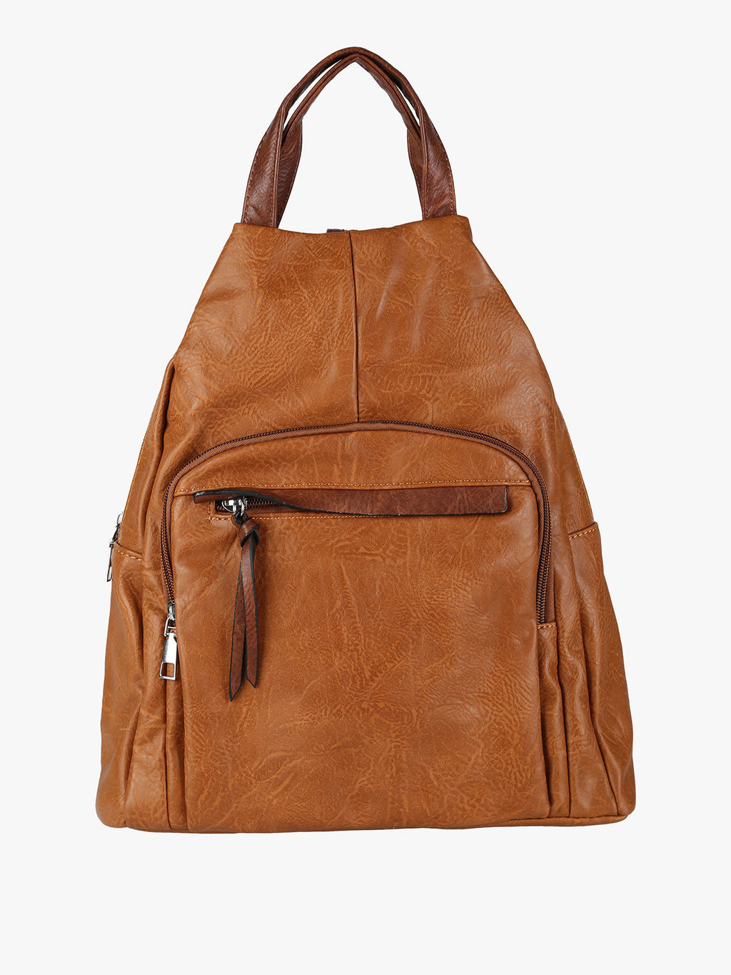 Zaino in ecopelle Solada — Marrone
