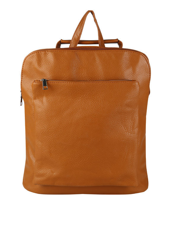 Zaino in ecopelle - marrone Solada