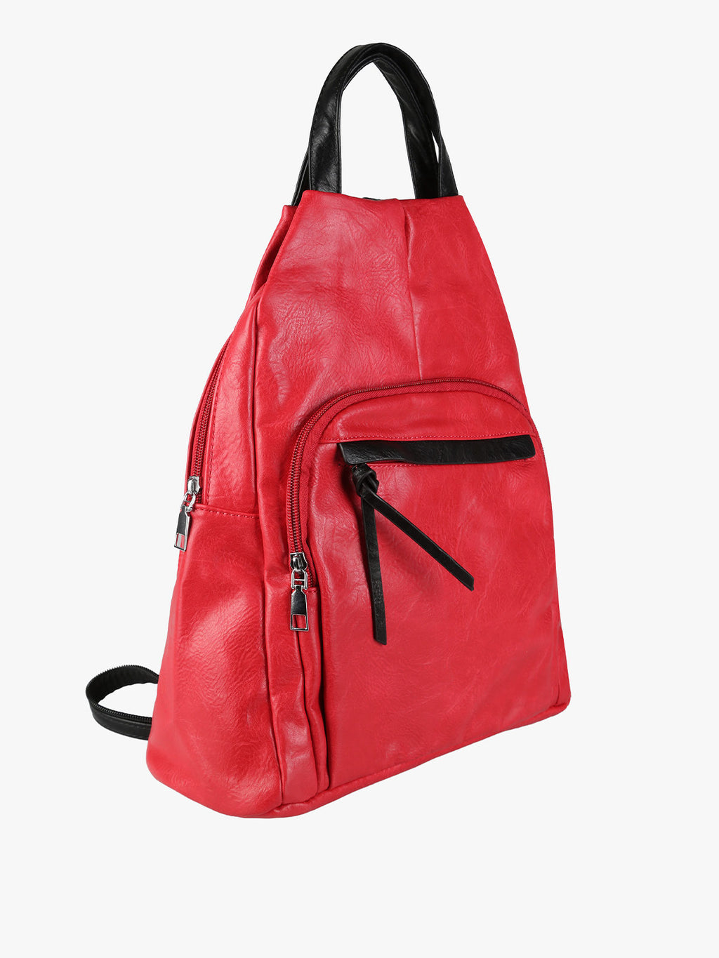 Zaino in ecopelle Solada — Rosso