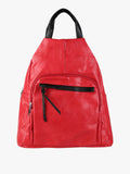 Zaino in ecopelle Solada — Rosso