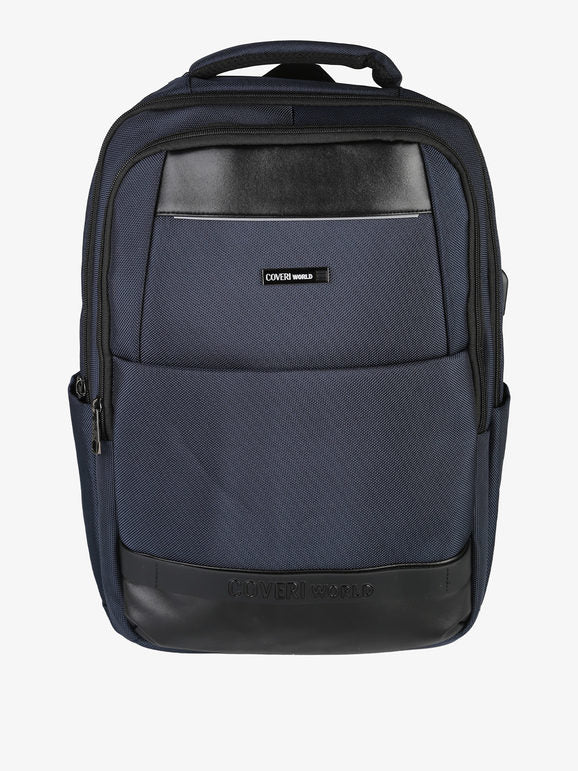 Zaino porta pc da Uomo Coveri World — Blu scuro - immagine 1